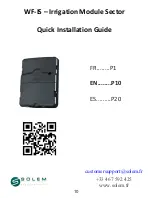 Preview for 11 page of Solem WF-IS Quick Installation Manual