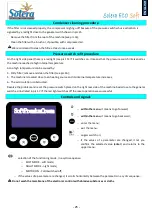 Preview for 26 page of Solera ECO Soft Use And Maintenance Manual