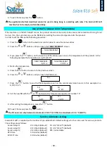 Preview for 31 page of Solera ECO Soft Use And Maintenance Manual