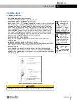 Preview for 13 page of Soler&Palau RenewAire ERV  Series Installation, Operation And Maintenance Manual