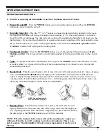 Preview for 7 page of Soleus Air GL-DEH-30-1 Operating Instructions Manual