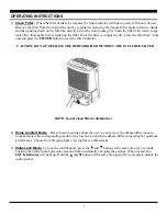 Preview for 9 page of Soleus Air HCB-D90P-B Operating Instructions Manual