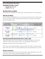 Preview for 2 page of Soleus Air HCT-D30-A Operating Instructions Manual