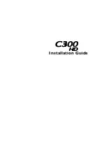 Preview for 1 page of Solid State Logic C300 HD Installation Manual