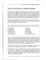 Preview for 24 page of Solid State Logic SL 4000 G Series Operator'S Manual