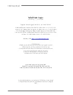 Preview for 4 page of Solid State Logic X-Logic Owner'S Manual