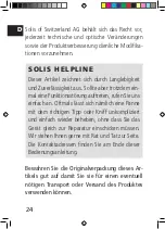 Preview for 24 page of SOLIS THERMOPAD 2260 User Manual