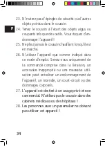 Preview for 34 page of SOLIS THERMOPAD 2260 User Manual