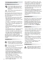 Preview for 4 page of Solo 501 2T Operating Instructions Manual