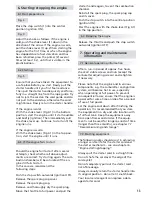 Preview for 13 page of Solo 501 2T Operating Instructions Manual