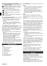 Preview for 6 page of Solo CLEANLINE 309 FA Original Instructions Manual