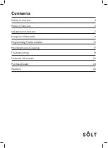 Preview for 3 page of Solt GGSDW6012S User Manual