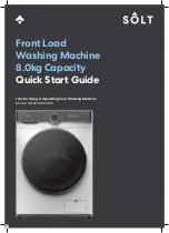 Solt GGSFLW80ADW Quick Start Manual preview