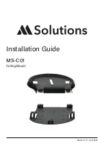 Solutions MS-C01 Installation Manual preview