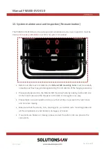 Preview for 34 page of Solutions4AV FRAME-EVO-E10 Manual