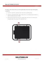 Preview for 10 page of Solutions4AV FRAME-EVO-E20 Manual