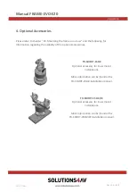 Preview for 12 page of Solutions4AV FRAME-EVO-E20 Manual