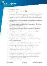 Preview for 4 page of SOLUXTEC PowerSlate Mono Pure Glass Series User Manual