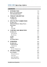 Preview for 9 page of Somerdata DRSS-1080 Installation And Operation Manual