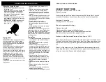 Preview for 8 page of Somersize F1066SS Instruction Manual