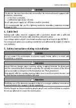 Preview for 13 page of SOMFY FREEVIA 400 Safety Instructions