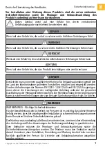 Preview for 19 page of SOMFY FREEVIA 400 Safety Instructions