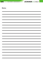 Preview for 6 page of Sommer Cable DVM-SP12 Operating Instructions Manual