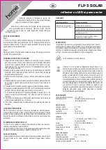 Preview for 6 page of Somogyi Elektronic home FLP5SOLAR Instruction Manual