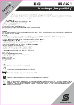 Preview for 7 page of Somogyi Home BBAL01 Instruction Manual