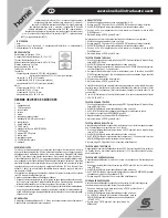 Preview for 7 page of Somogyi Home HS 70 Instructions For Use Manual