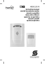 Somogyi home HSB 120 R Instruction Manual preview