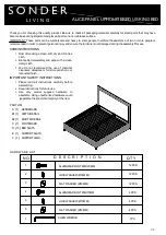 Sonder ALICE FG0803121 Assembly Instructions preview