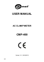 Preview for 30 page of Sonel CMP-400 User Manual