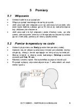 Preview for 11 page of Sonel DIT-10MED User Manual