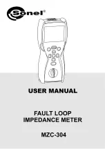 Preview for 1 page of Sonel MZC-304 User Manual