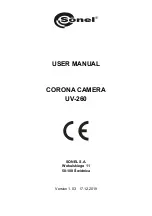 Preview for 3 page of Sonel UV-260 Corona Camera User Manual