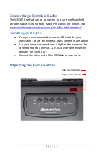 Preview for 12 page of Sonetics SCH305 Manual