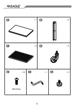 Preview for 6 page of Songmics VASAGLE LRC78 Manual