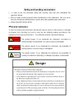 Preview for 3 page of Sonic KCS-3500 Operation Manual