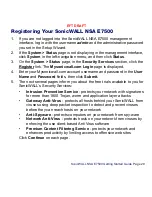 Preview for 30 page of SonicWALL NSA E7500 Getting Started Manual