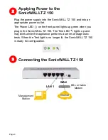 Preview for 5 page of SonicWALL TZ 150 Wireless Getting Started Manual