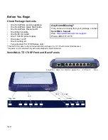 Preview for 3 page of SonicWALL TZ 170 Series Quick Start Manual