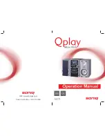 SONIQ Qplay MC9 Operation Manual preview