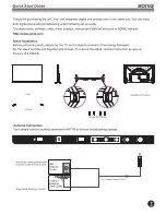 Preview for 2 page of SONIQ S55UV16A-AU Quick Reference Manual