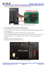 Preview for 12 page of SONIX MP5 Plus Writer Easy Manual