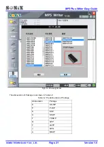 Preview for 22 page of SONIX MP5 Plus Writer Easy Manual