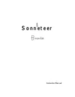 SONNETEER Brontë Instruction Manual preview