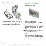 Preview for 6 page of Sony Ericsson Cybershot C901 User Manual