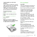 Preview for 63 page of Sony Ericsson Cybershot C901 User Manual