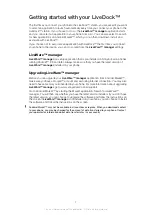 Preview for 7 page of Sony Ericsson LiveDock multimedia station Extended User Manual